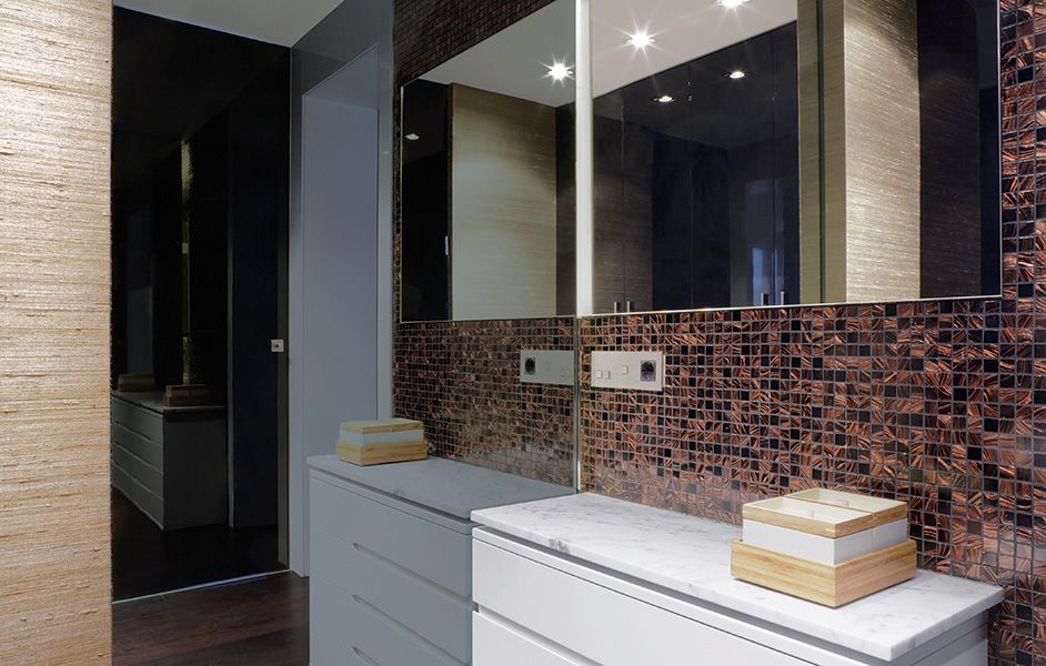 baño cerrado. ático en barcelona baño cerrado. ático en barcelona