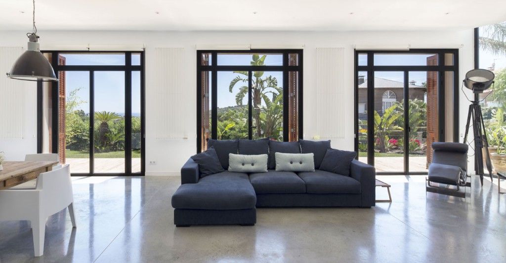 casa a medida. salón