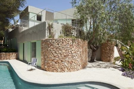 reforma de vivienda unifamiliar. casa baladrar.fachada piedra reforma de vivienda unifamiliar. casa baladrar.fachada piedra