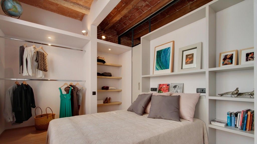 reforma de ático en Barcelona.dormitorio. atic mozart reforma de ático en Barcelona.dormitorio. atic mozart