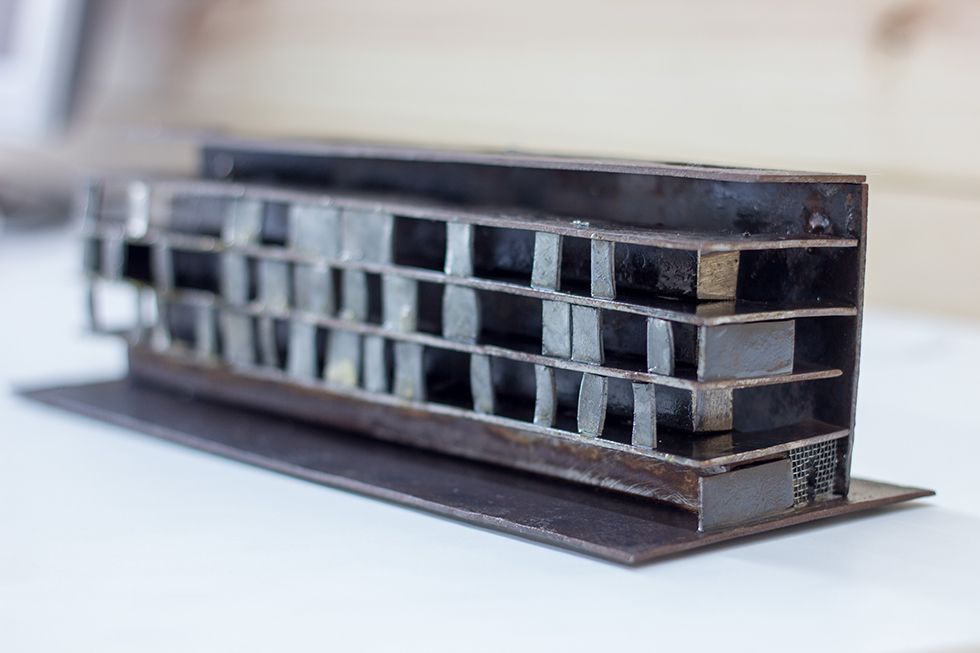 en casa del herrero.maqueta en casa del herrero.maqueta