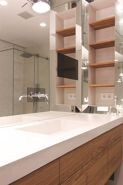 baño de vivienda funcional y acogedora