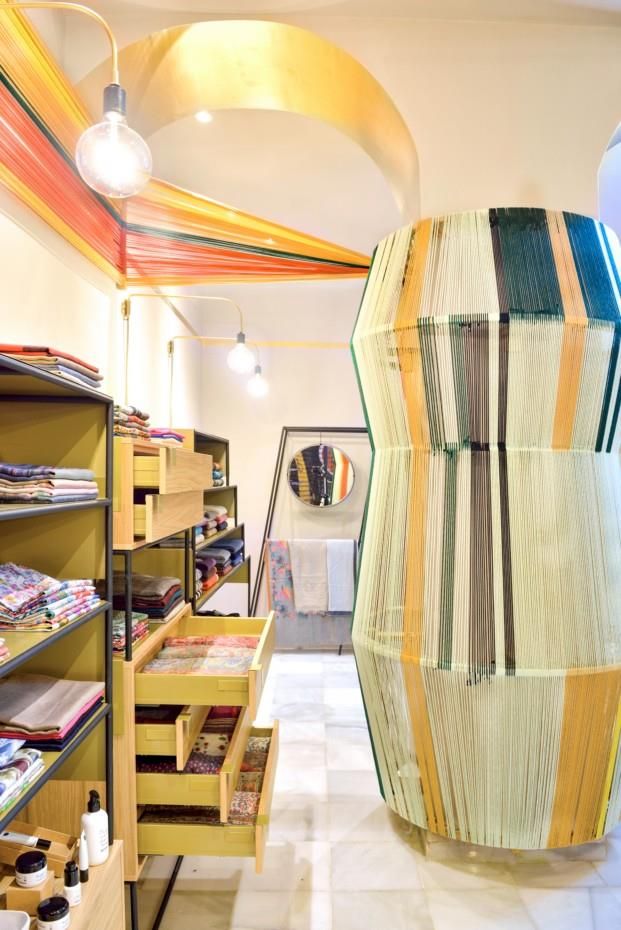 Iluminacion directa en pequeño espacio de diseño Sympathique (Copiar)