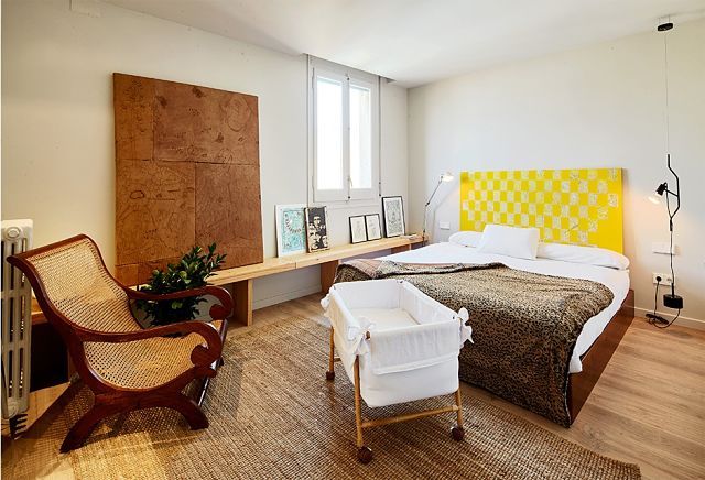 dormitorio principal al reformar una vivienda antigua dormitorio principal al reformar una vivienda antigua