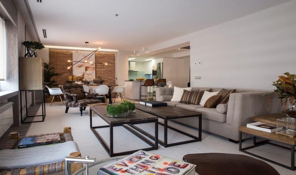 apartamento de estilo industrial de Marisa Gallo apartamento de estilo industrial de Marisa Gallo