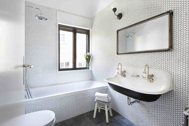 baño en reforma de una casa