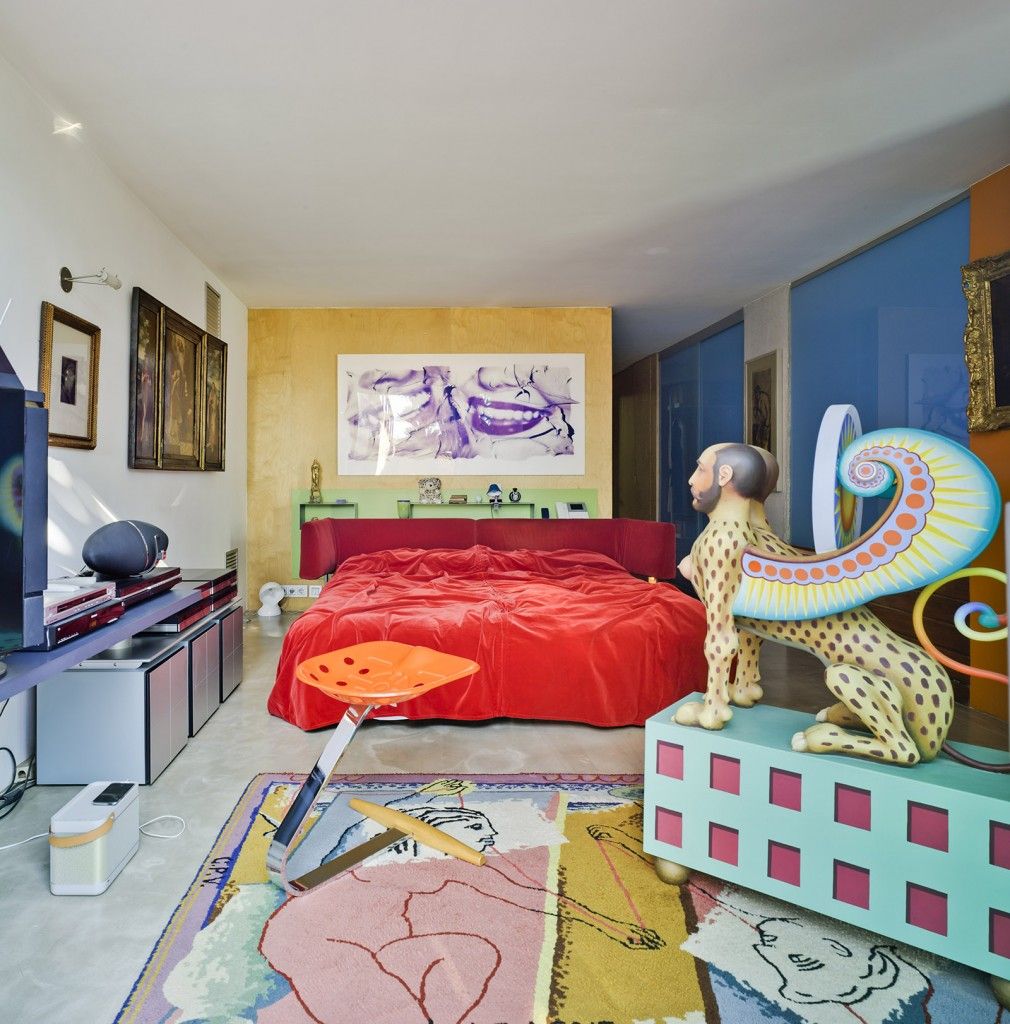 diseño interior de dormitorio principal