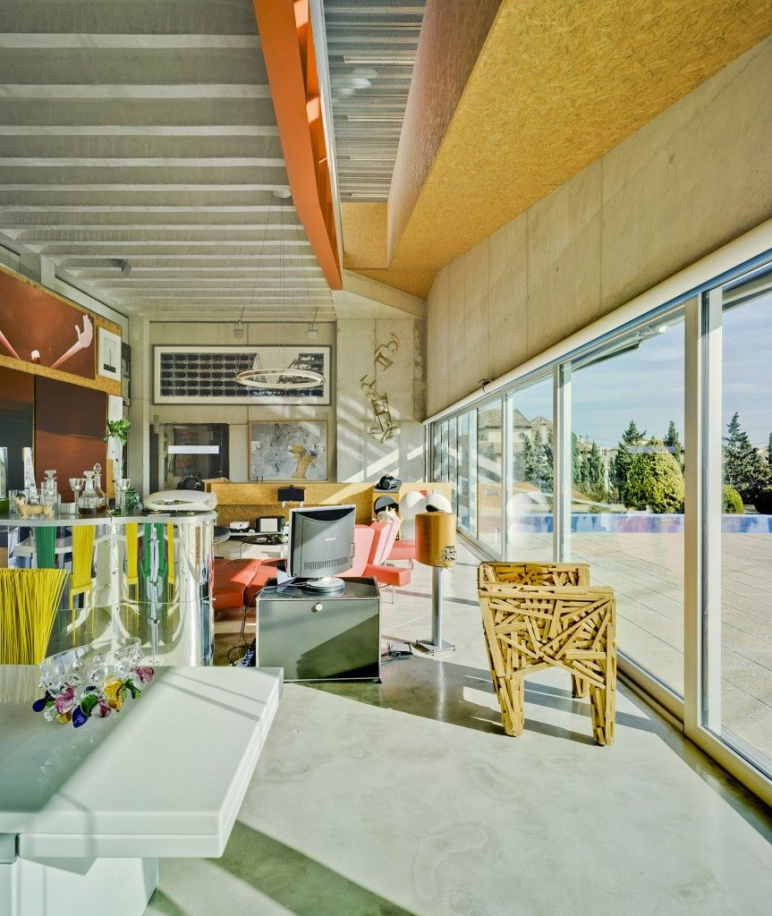 diseño interior de ventanales de salón