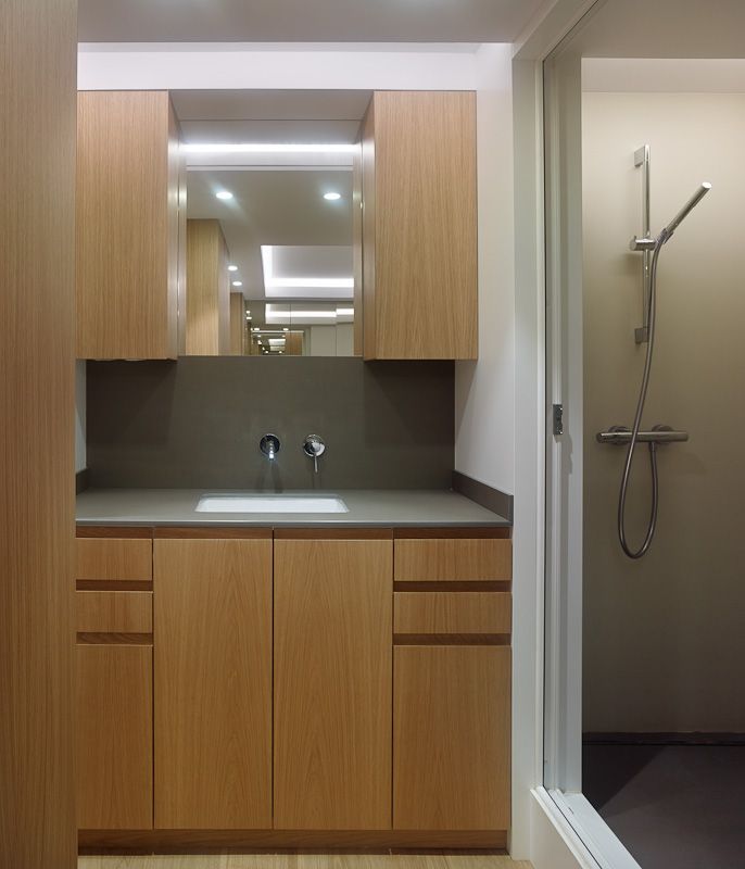 diseño de interiores de baño de vivienda