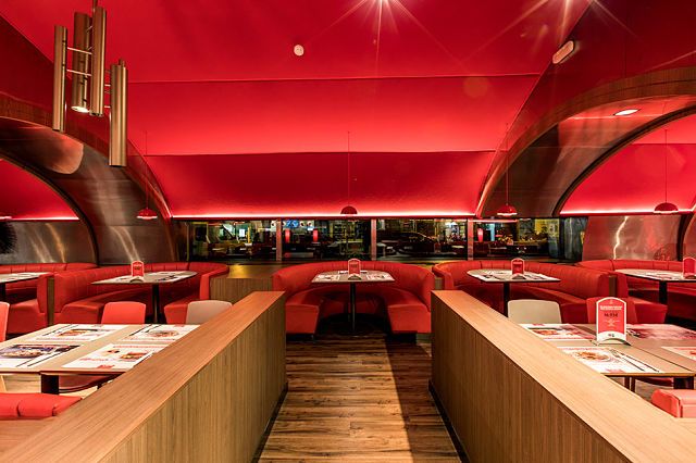 comedor del restaurante Vips Beatriz comedor del restaurante Vips Beatriz