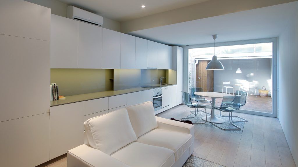 Cocina de loft de diseño Cocina de loft de diseño
