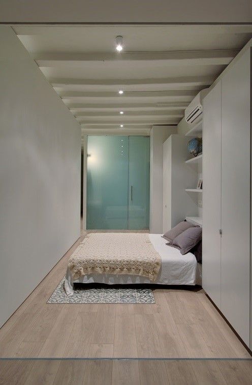 Dormitorio de loft de diseño Dormitorio de loft de diseño
