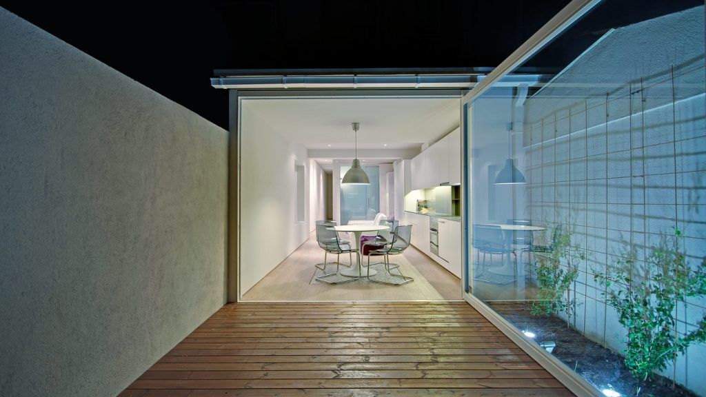 Patio del loft de diseño Patio del loft de diseño