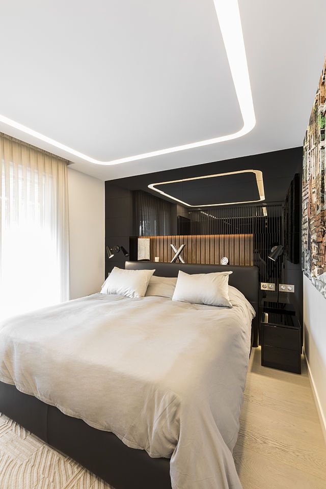 decoración de interiores de dormitorio