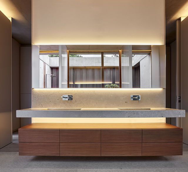 Baños en casas de diseño