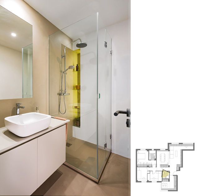 Baño de diseño con microcemento Baño de diseño con microcemento