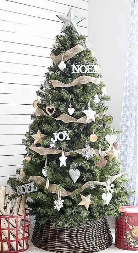 Decoración del árbol de Navidad según territoriodeco