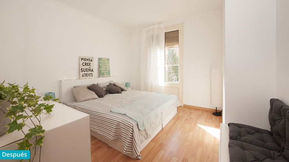 Dormitorio después de Home Staging Dormitorio después de Home Staging