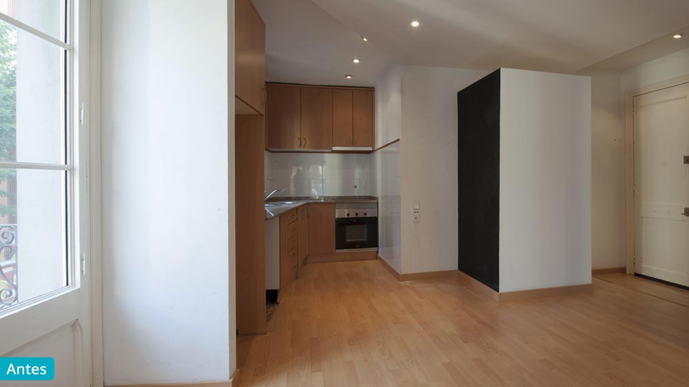 Cocina antes del home staging Cocina antes del home staging
