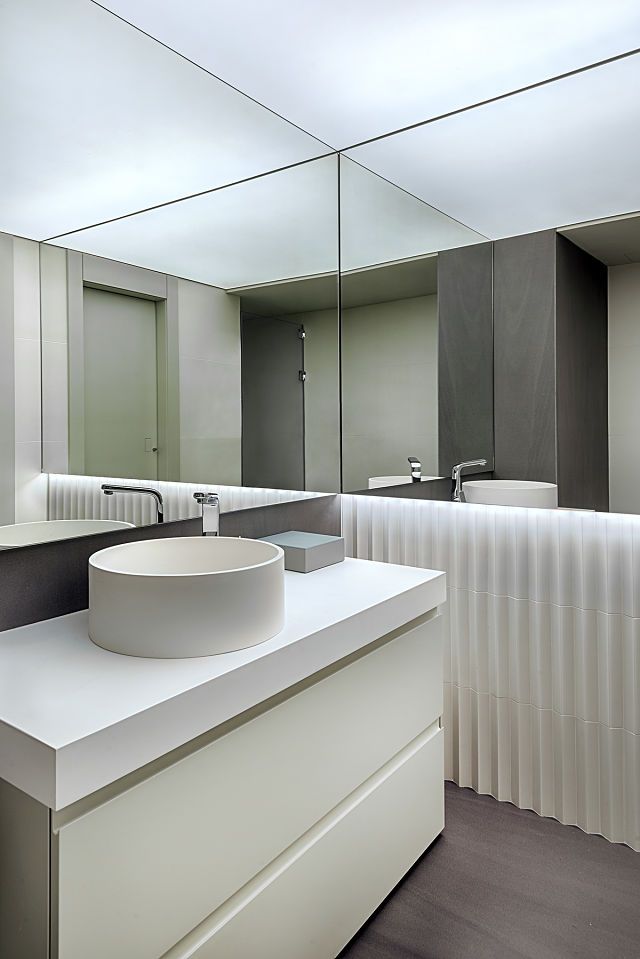 Baño de diseño en reforma de vivienda en Valencia Baño de diseño en reforma de vivienda en Valencia