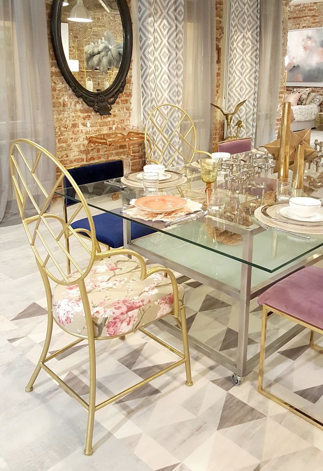 Decoración de comedor de apartamento en Madrid