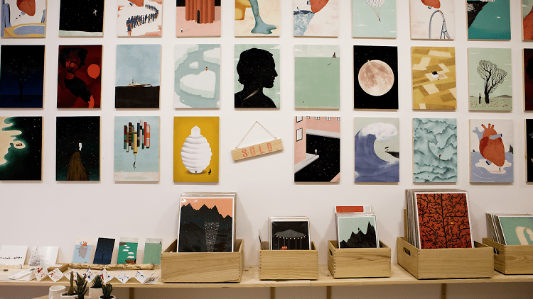 Ana Yael art gallery en El Born de Barcelona