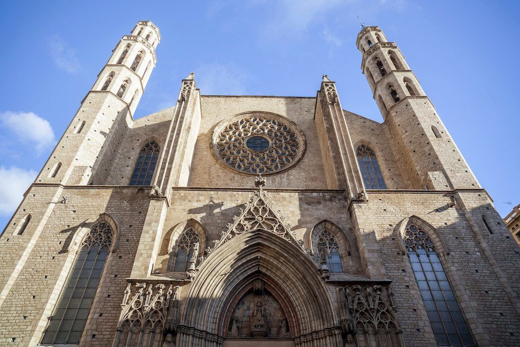 Basílica de Santa María del Mar en el Born, Barcelona