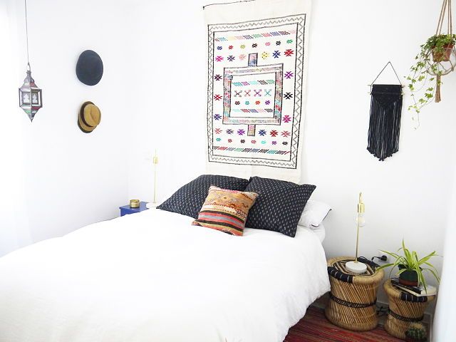 Estilo boho para la decoración del dormitorio Estilo boho para la decoración del dormitorio