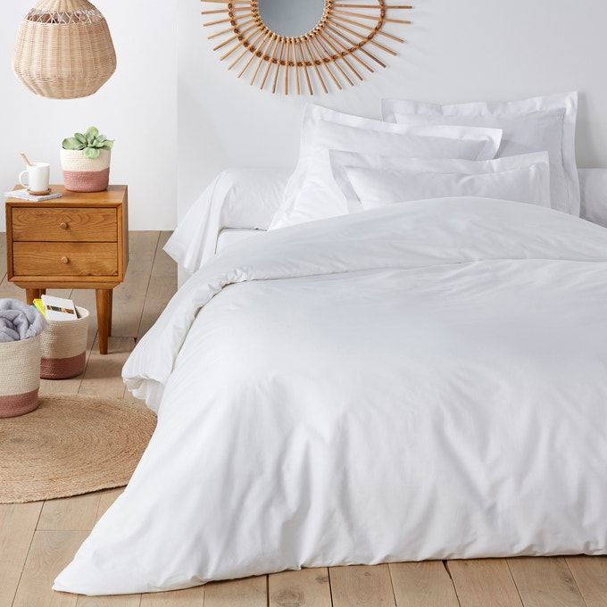 Funda nórdica color blanco para cama doble