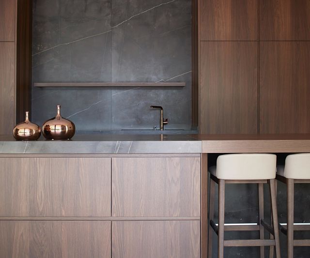 Detalle de cocina de casa Madrigal