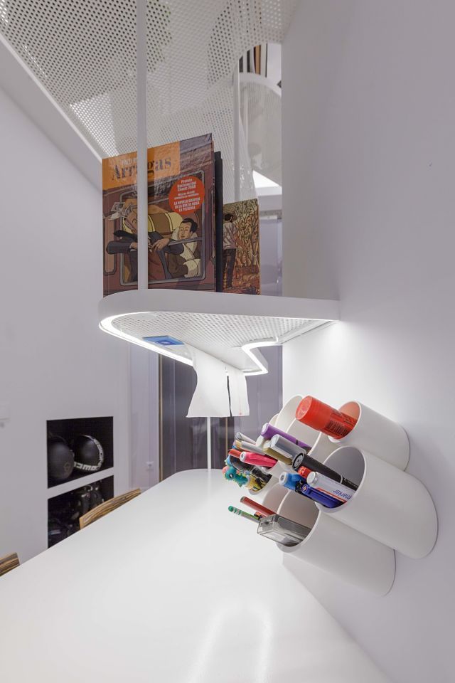 Detalle de biblioteca de diseño 