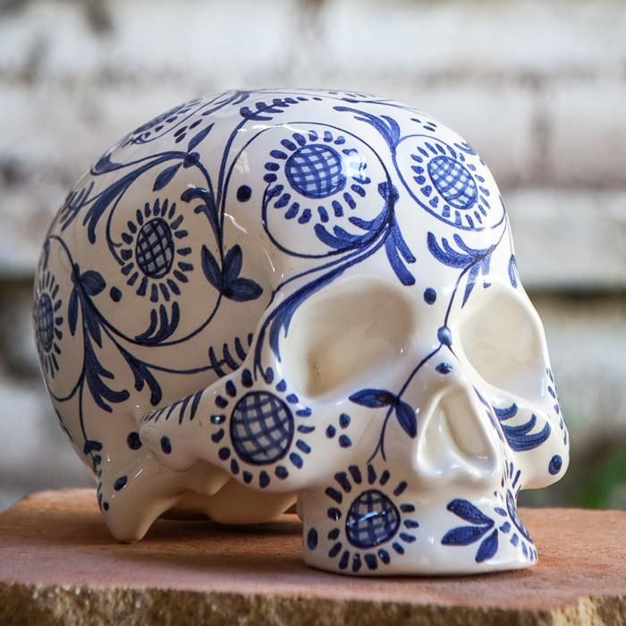 Calavera Centro Cerámico de Talavera en Territorio deco Marbella Design Fair