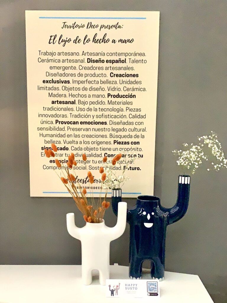 El lujo de lo hecho a mano, territoriodeco en Marbella Design Fair 2020