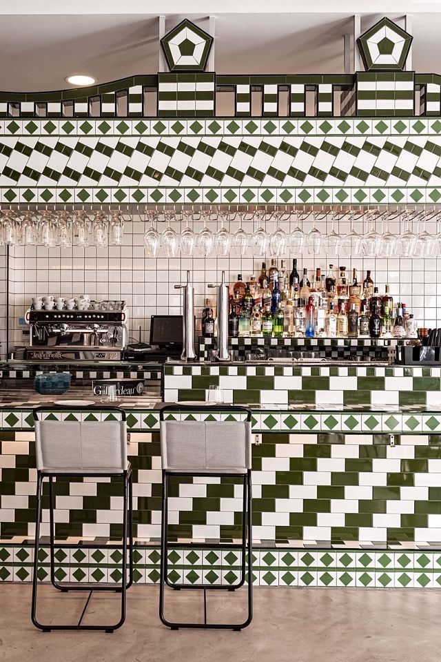 Barra de bar restaurante La Sastrería de Masquespacio