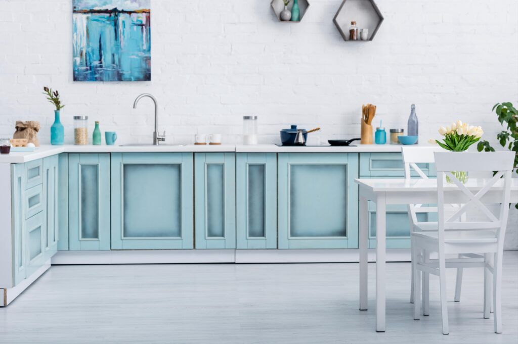 Cocina pintada con Chalk Paint de pinturas Macy