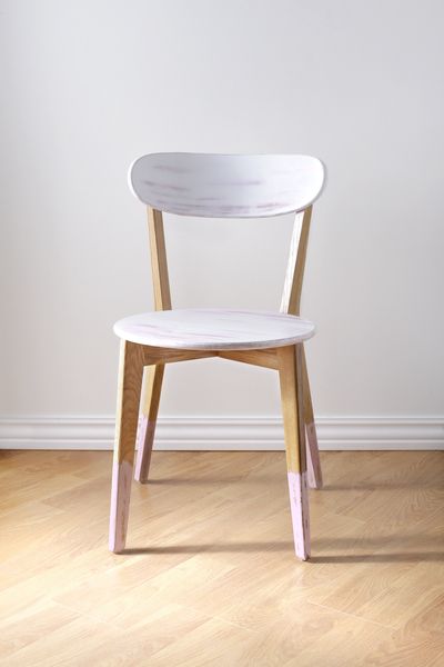 Silla decorada con chalk paint de Pinturas Macy